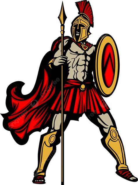 Spartan Warrior Mascot: A Testament to Spartan Discipline and Resilience